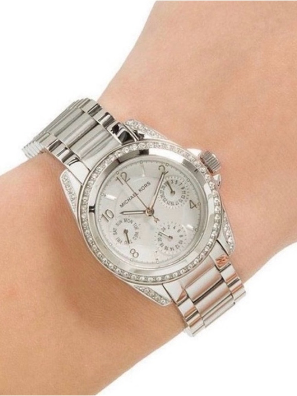 Michael Kors MK5612 Women Stainless Steel Analog Watch with Crystal Accent